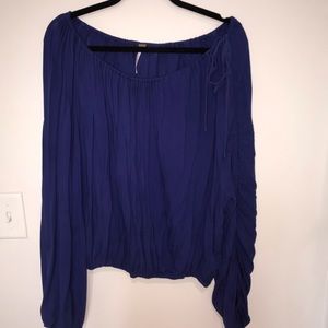 Balloon sleeve free people top